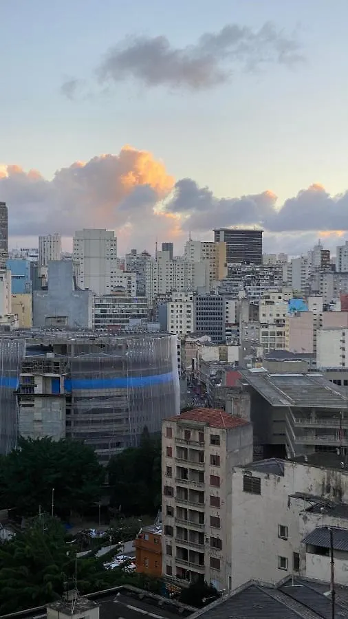 Flat De Luxo Centro Sp Com Piscina,Academia,Lavanderia,Garagem E Seguranca 24H São Paulo Brazylia