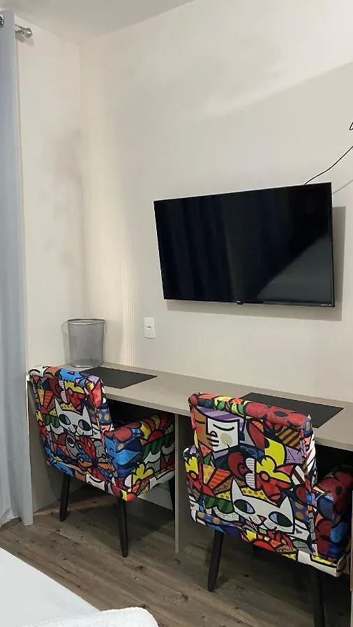 Flat De Luxo Centro Sp Com Piscina,Academia,Lavanderia,Garagem E Seguranca 24H São Paulo